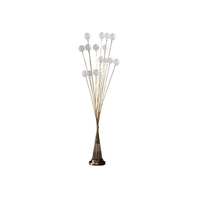 62" Yellow 16 LED Novelty Floor Lamp With White HomeRoots