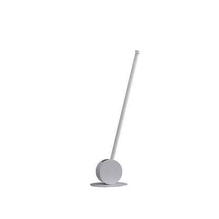 23" White Metal Leaning Stick LED Table Lamp HomeRoots