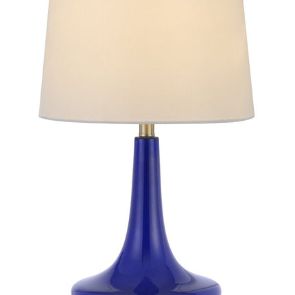 Set Of Two 26" Silver Metal Two Light Bedside Table Lamps With White Globe Shade HomeRoots