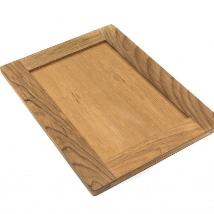 15" Brown Solid Wood Framed Accent Mirror HomeRoots