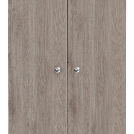 71" Light Gray Wood Pantry Or Storage Closet HomeRoots