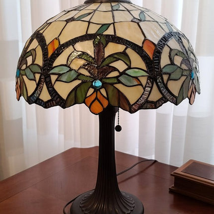 23" Dark Brown Metal Two Light Candlestick Table Lamp With White Shade HomeRoots