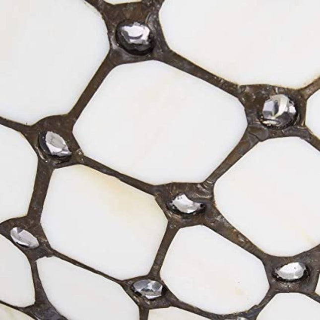 Black And White Unique Statement Two Light Solid Wood Dimmable Chandelier With Black And White Shades HomeRoots
