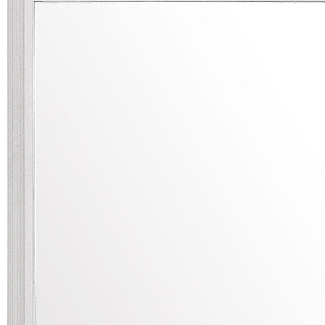 35" White Framed Dresser Mirror HomeRoots