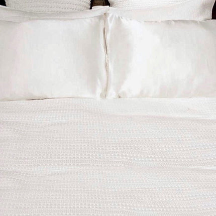 Ivory Silk Open Ended Pillowcase HomeRoots