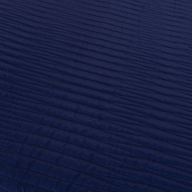 Indigo Geometric King Quilt HomeRoots