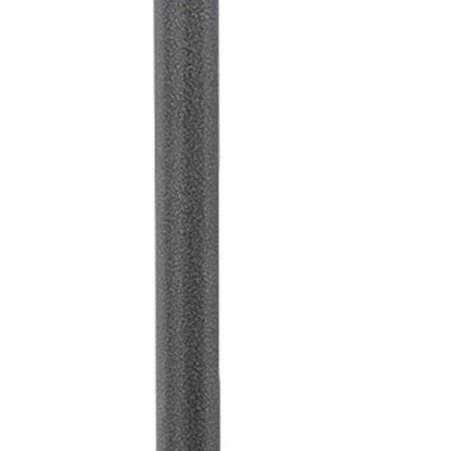 48000 BTU Silver Steel Propane Cylindrical Pole Standing Patio Heater HomeRoots