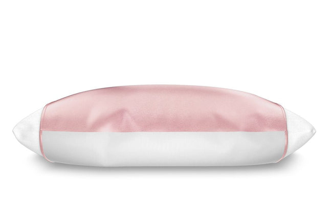 Dusty Rose Silk Open Ended Pillowcase HomeRoots