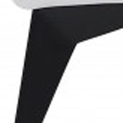 41" White Italian Leather Power Recliner Chair HomeRoots