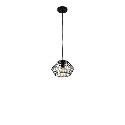 Black Unique Statement Metal Dimmable Chandelier With Black Shades HomeRoots
