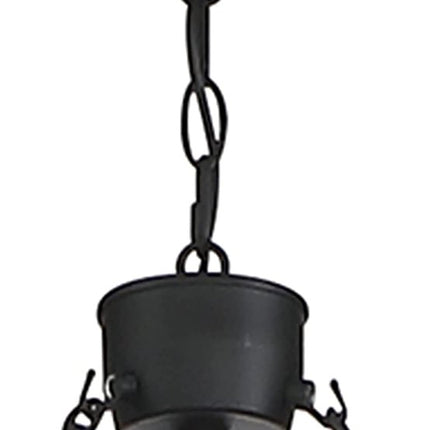 Black And Gold Candle Style Six Light Metal Dimmable Chandelier