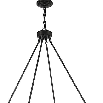 Black And Gold Candle Style Multi Light Metal Dimmable Chandelier HomeRoots