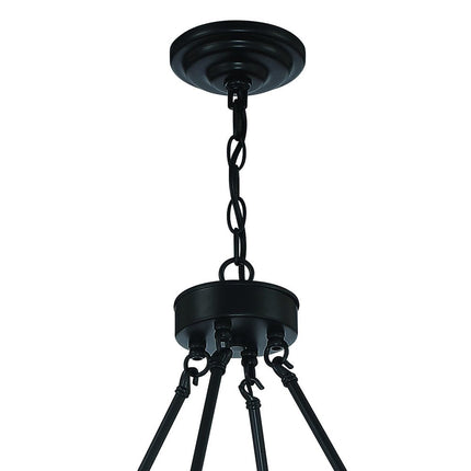 Black And Gold Candle Style Multi Light Metal Dimmable Chandelier HomeRoots