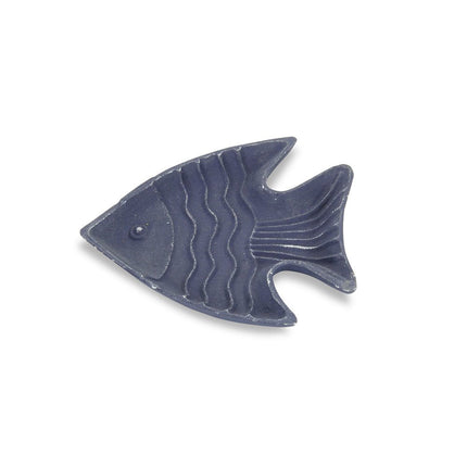 8" Blue Angel Fish Cast Iron Vanity Tray Tray HomeRoots