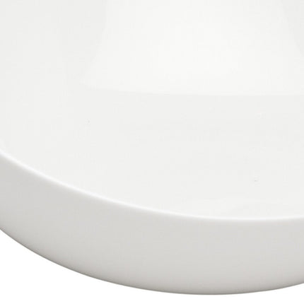 White Six Piece Triangle Bone China Service For Six Bowl Set HomeRoots