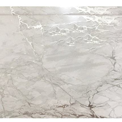 12" X 18" Silver And Gray Abstract Placemats HomeRoots