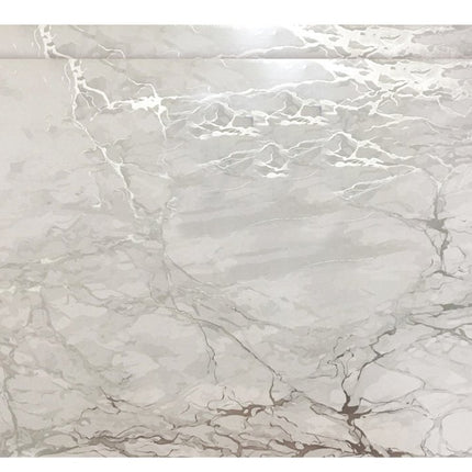 12" X 18" Silver And Gray Abstract Placemats