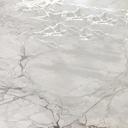 12" X 18" Silver And Gray Abstract Placemats