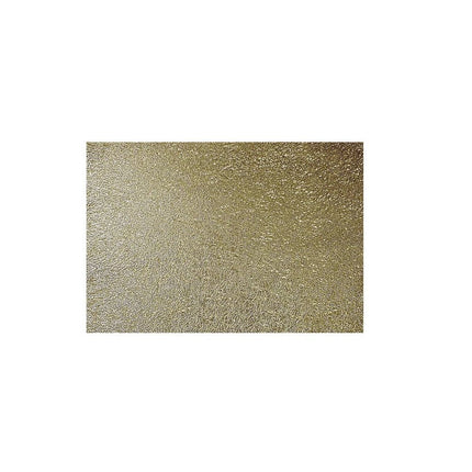 18" Set of Four Gold Vinyl Placemats HomeRoots