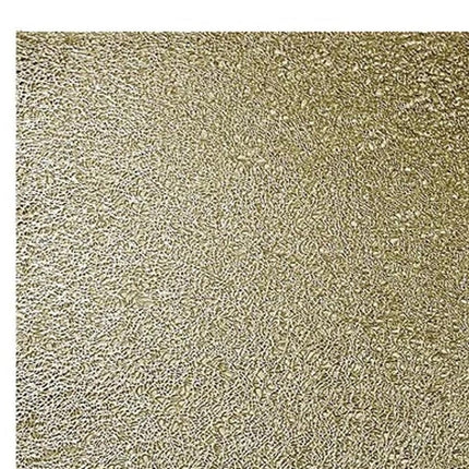 18" Set of Four Gold Vinyl Placemats HomeRoots