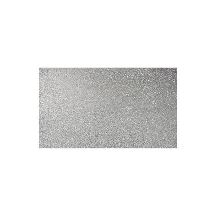 18" Set of Four Silver Vinyl Placemats HomeRoots