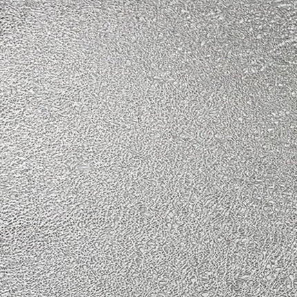 18" Set of Four Silver Vinyl Placemats HomeRoots