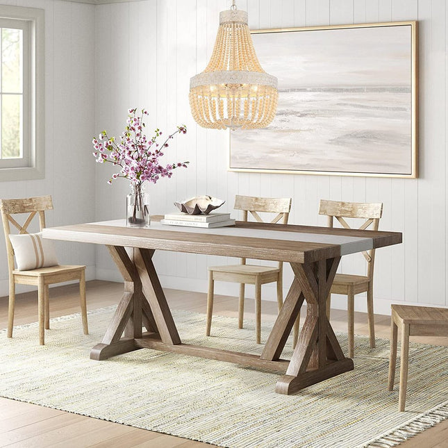 Gold And White Candle Style Five Light Metal Dimmable Chandelier HomeRoots