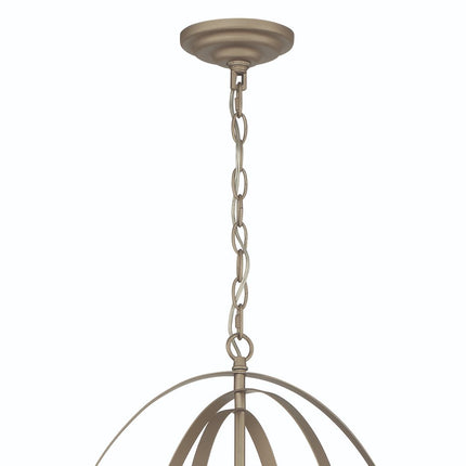 Brass Candle Style Ten Light Metal Dimmable Chandelier HomeRoots