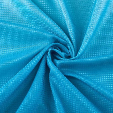 72" White And Blue Ombre Shower Curtain HomeRoots