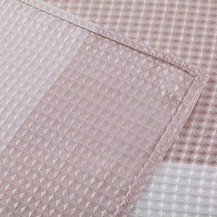 72" White And Pink Striped Shower Curtain HomeRoots
