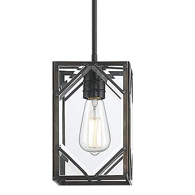 Black Kitchen Island Metal Dimmable Chandelier With Clear Shades