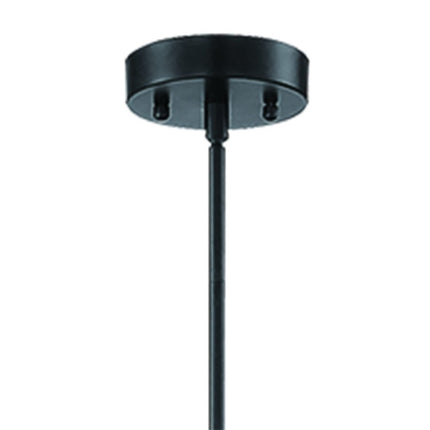 Black Kitchen Island Metal Dimmable Chandelier With Clear Shades