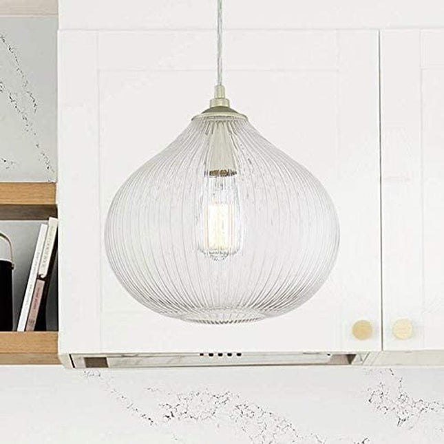 Silver Kitchen Island Metal Dimmable Chandelier With Clear Shades HomeRoots