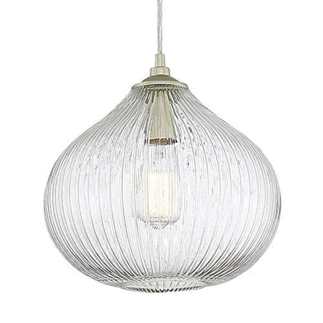 Silver Kitchen Island Metal Dimmable Chandelier With Clear Shades HomeRoots