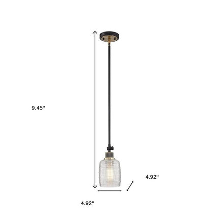 Black Kitchen Island Metal Dimmable Chandelier With Clear Shades