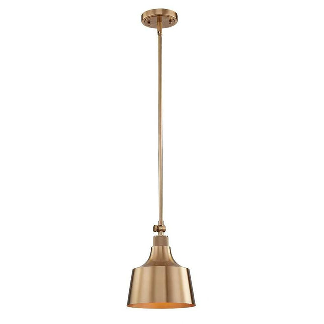 Gold Kitchen Island Metal Dimmable Chandelier With Gold Shades HomeRoots