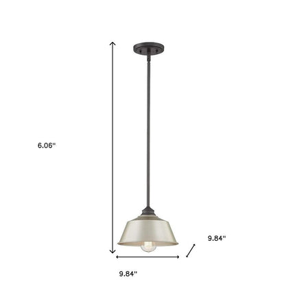 Gray Kitchen Island Metal Dimmable Chandelier With Silver Shades HomeRoots