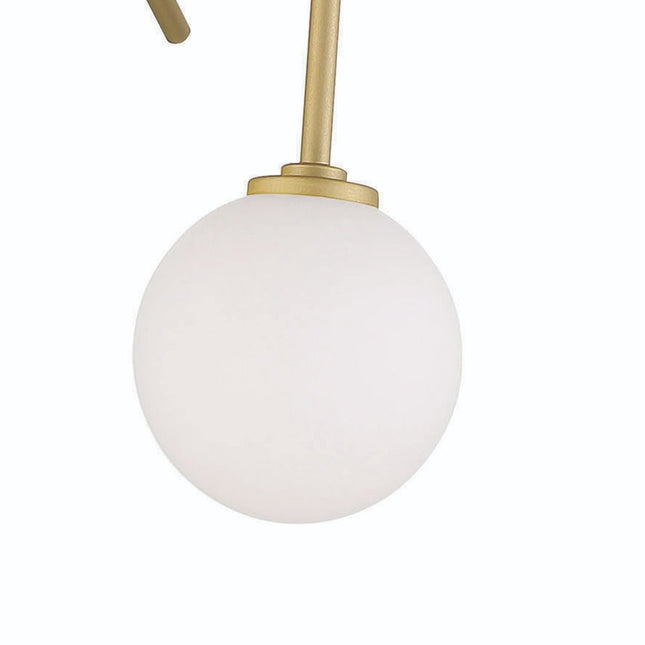 Brass Candle Style Four Light Metal Dimmable Chandelier With White Shades HomeRoots