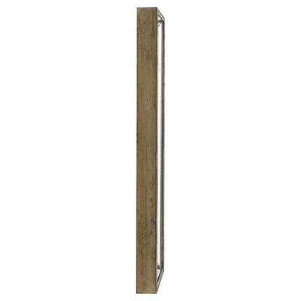 43" Silver Wood Framed Accent Mirror HomeRoots