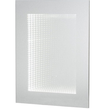 32" Silver Lighted Frame Accent Mirror HomeRoots