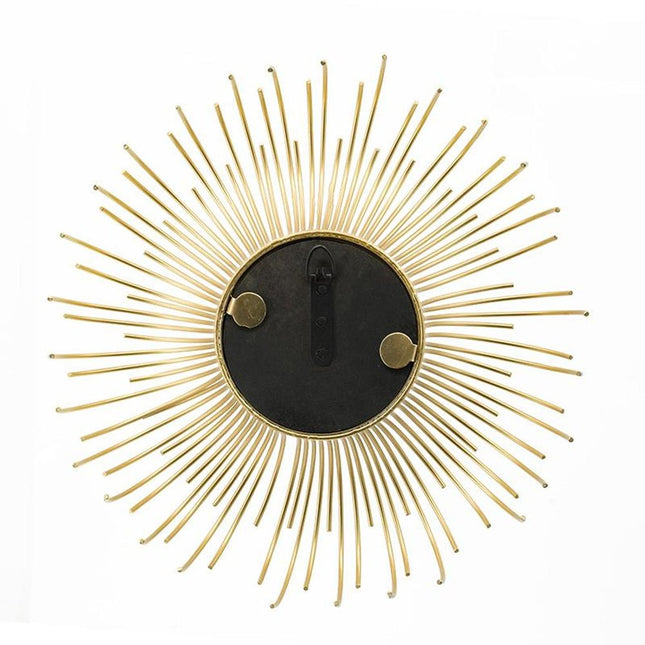 Set of Five Gold Sunburst Metal Framed Mirror Set HomeRoots