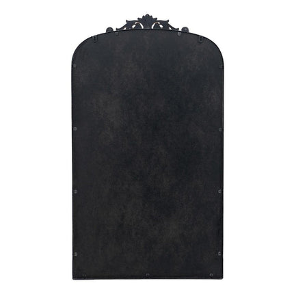 42" Black Arch Iron Framed Accent Mirror HomeRoots