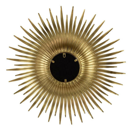 28" Gold Sunburst Iron Framed Accent Mirror
