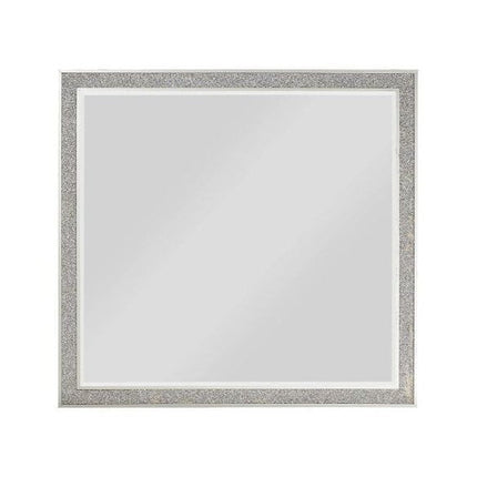 36" Square Wood Framed Mounted Dresser Mirror HomeRoots