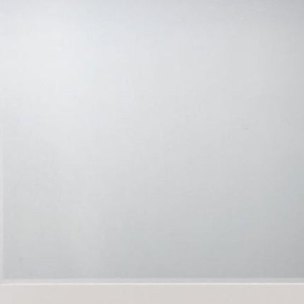 37" White Square Wood Framed Mounted Dresser Mirror