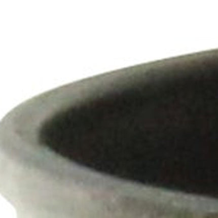 6" Gray Recycled Plastic Indoor Outdoor Round Pot Planter HomeRoots