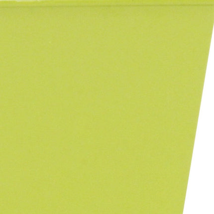 5" Lime Green Recycled Plastic Indoor Outdoor Square Pot Planter HomeRoots