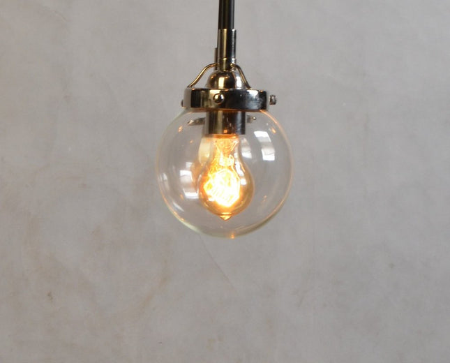 Silver Sputnik Eight Light Metal Chandelier With Clear Shades HomeRoots