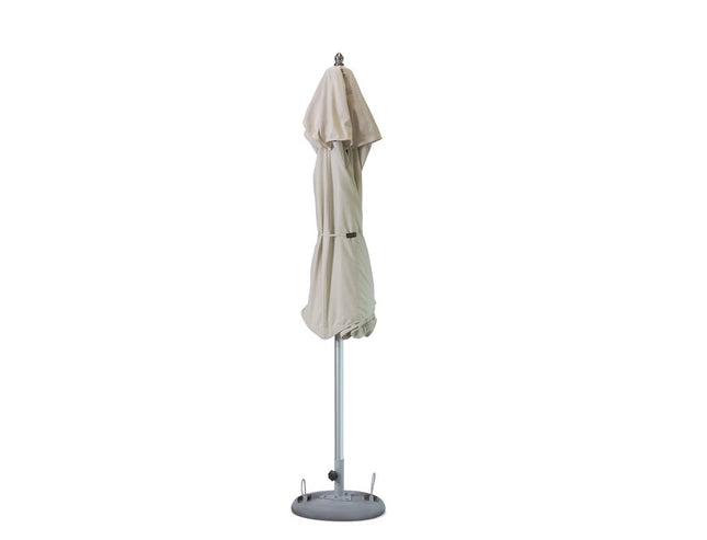 102" Ecru Polyester Square Market Patio Umbrella