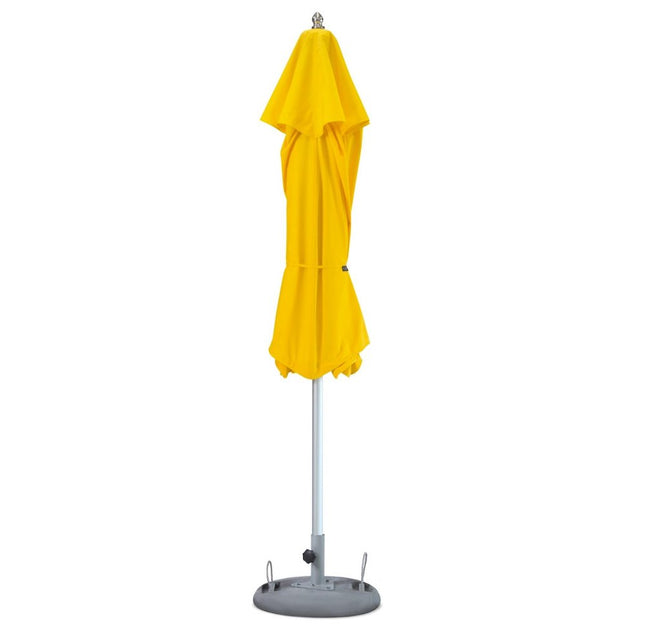 102" Yellow Polyester Round Market Patio Umbrella